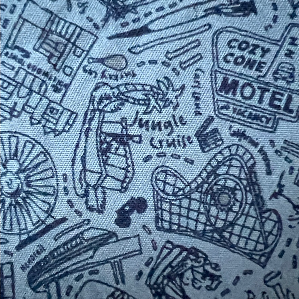 Disneyland Disney Parks Store Pajama Pants Lounge Pants Cotton Sleepwear - Picture 8 of 14